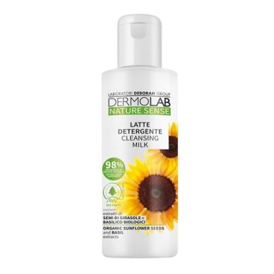 1 - Dermolab Nature Sense Cleansing Milk Latte detergente Donna 200 ml