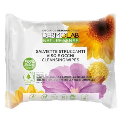 1 - Dermolab Nature Sense Cleansing Wipes Salviettine detergenti per trucco
