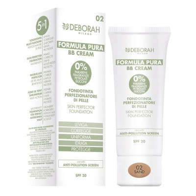 1 - Deborah Milano Formula Pura BB Cream 2 Sand 30ml