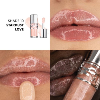 2 - Yves Saint Laurent Loveshine Plumping Lip Oil Gloss 10 Stardust Love 6g