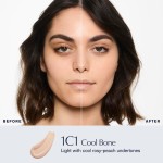 3 - Estée Lauder Double Wear Stay-in-Place Longwear Matte Foundation 1C1 Cool Bone 30ml
