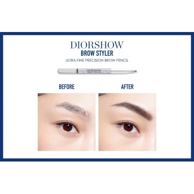 2 - Dior Diorshow Brow Styler 001 Universal Brown 0.09g