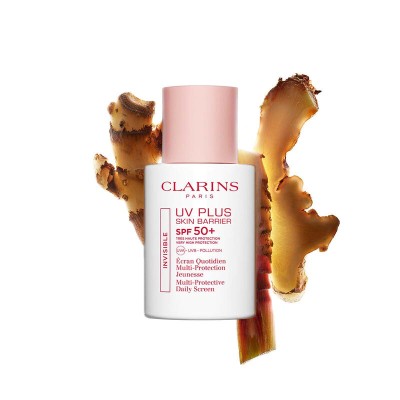 1 - Clarins UV Plus Tanslucent SPF50 - Protezione solare viso 30ml