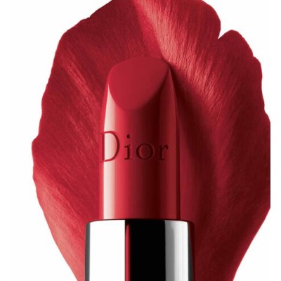 1 - Dior Rouge La Ricarica 743 Rouge Zinnia finish satinato