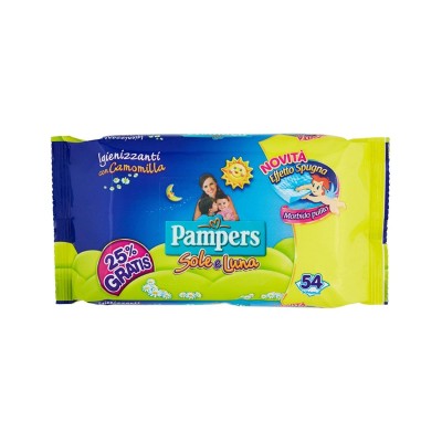 1 - Pampers Sole e Luna baby wipes 54 pc(s)