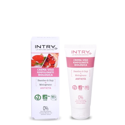 1 - Intra Bacche Di Goji & Melograno Crema Viso Rimpolpante Biologica 50ml