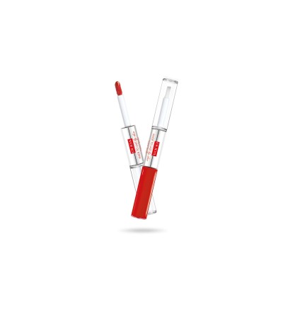 1 - PUPA Milano Made to Last Lip Duo 018 Imperial Red 4ml