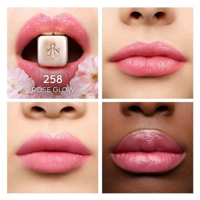 2 - Guerlain KissKiss Bee Glow 258 Rose Glow 3.2g