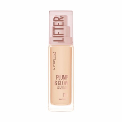 1 - Maybelline Lifter Plump & Glow SPF 15 Fondotinta 110 30ml