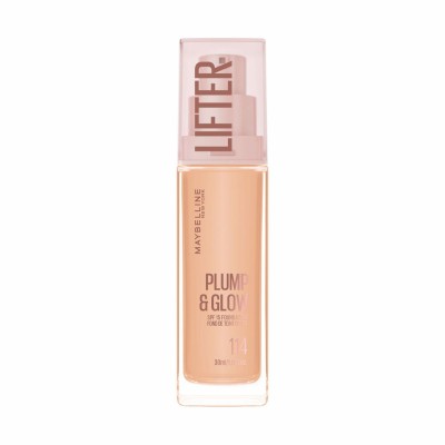 1 - Maybelline Lifter Plump & Glow SPF 15 Fondotinta 114 30ml