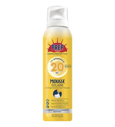 1 - Prep Mousse Solare Dermoprotettiva SPF 20 200ml