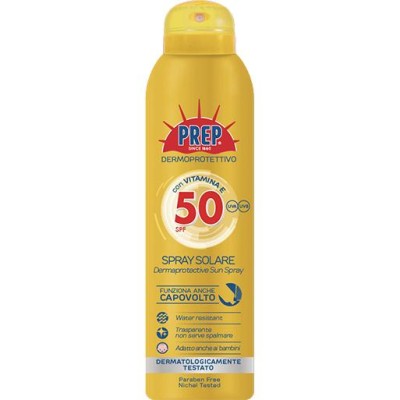 1 - Prep Solare Dermoprotettivo SPF 50 Spray 150ml