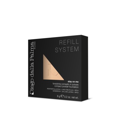 1 - Diego dalla Palma Stay On Me Waterproof Powder Foundation SPF 20 52 Nudo Beige 6g