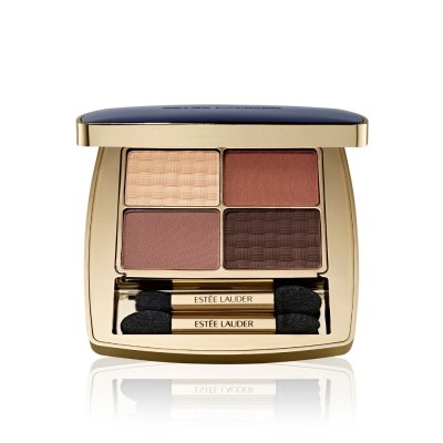 1 - Estée Lauder Pure Color Luxe Eyeshadow Quad eye shadow 4 g Gallery Hop Satin, Shimmer, Matte