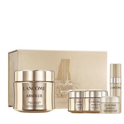 1 - Lancôme Absolue Soft Cream 60ml + 15ml + Absolue Rich Cream 15ml + Absolue Eye Serum 5ml + Absolue Eye Cream 5ml