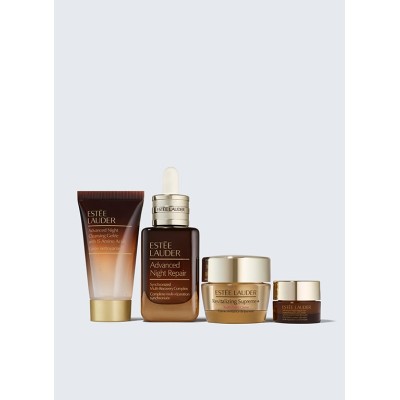 1 - Estée Lauder Nightly Revewal Set - Cofanetto Notte 50ml+30ml+15ml+5ml