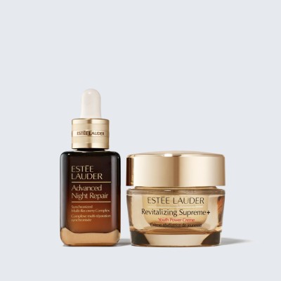 1 - Estée Lauder Serum + Moisturizer Skincare Set Lift + Firm + Glow