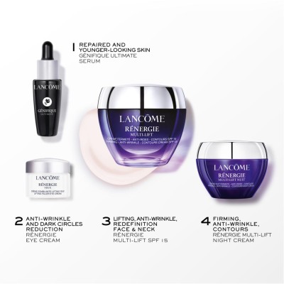 2 - Lancôme Rénergie Multi-Lift Cream Set, 10 ml + 5ml + 50ml + 15ml