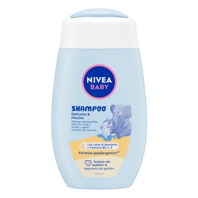 1 - NIVEA BABY Shampoo Delicato & Neutro 200 ml