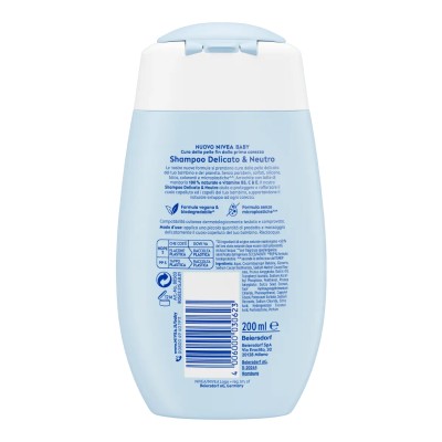 2 - NIVEA BABY Delicate & Neutral 200 ml Shampoo