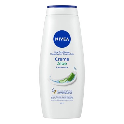 1 - NIVEA Creme Aloe 650 ml Shower cream Women Body