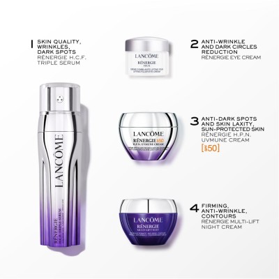 1 - Lancôme Rénergie H.C.F. Triplo Siero Set 50 ml + 5 ml + 15 ml + 15 ml
