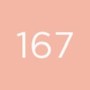 4 - Diego dalla Palma Matt Eyeshadow, Warm rose 167
