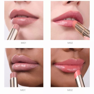 2 - Sensai Moisture Intense Lipstick (refill) 3,7 g MI02 Peach Beige Crema (colore)