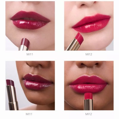 2 - Sensai Moisture Intense Lipstick (refill) MI12 Cassis Red 3.7g