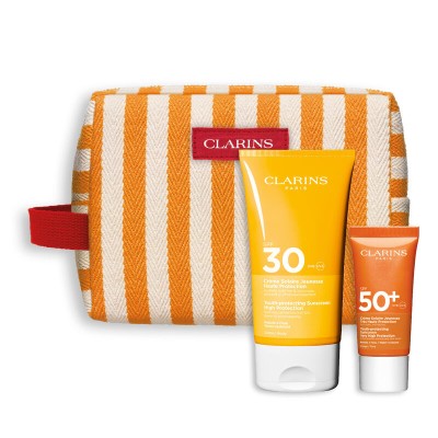 1 - Clarins Routine solare protezione corpo