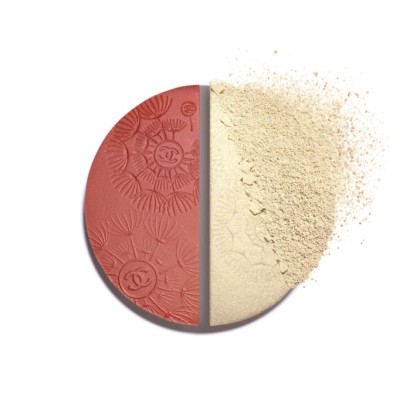 1 - CHANEL Jardin Imaginaire Duo Fard e Illuminate Gold and Peach