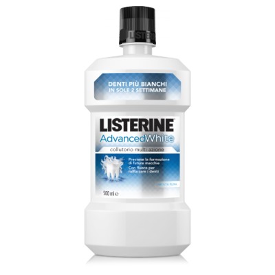 1 - LISTERINE ADVANCED WHITE 500 ml