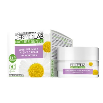 1 - Dermolab Nature Sense Anti-Wrinkle Night Cream Crema da notte Viso 50 ml