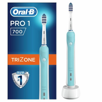 1 - Oral-B TriZone 700 Adult Rotating-oscillating toothbrush Blue