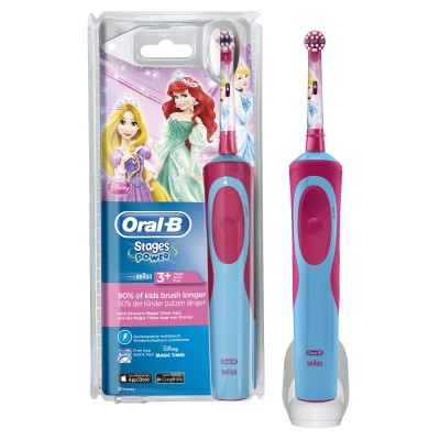 1 - Oral-B Stages Power Kids Spazzolino elettrico ricaricabile con Disney Frozen, 3+