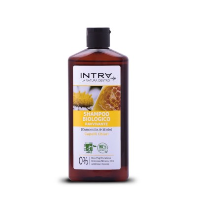 1 - Intra Camomilla & Miele Shampoo Biologico Ravvivante 250ml