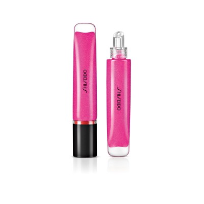 1 - Shiseido Shimmer GelGloss 08 Sumire Magenta
