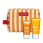 1 - Clarins Routine solare viso alta protezione