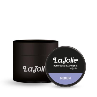 1 - La Jolie Monofasico Trasparente Antigiallo nail gel coat 15 ml Transparent