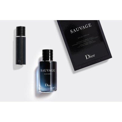 1 - Dior Sauvage Eau de parfum 100 ml & spray da viaggio 10 ml
