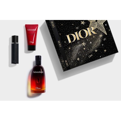 1 - Dior Fahrenheit Gift Set EDT 100ml + Travel Spray 10ml + Shower Gel 50ml