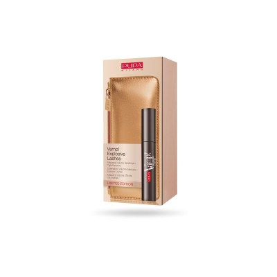 2 - PUPA Milano Vamp! Explosive Lashes Gold Edition, 110 Explosive Black, 12ml