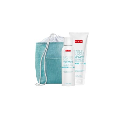 1 - PUPA Milano Kit Home Spa 006 Bamboo Extract Tonificante Anti-fatica Mousse Doccia 200ml + Crema Corpo 250ml