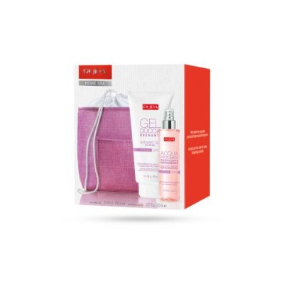 2 - PUPA Milano Home Spa Kits 001 Bladderwrack Extract Shower Gel 300ml + Scented Water Purifying Reinvigorating 150ml