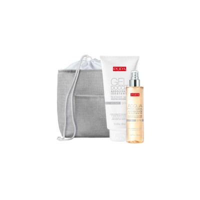 1 - PUPA Milano Home Spa Kits 003 Water Lily Extract Shower Gel 300ml + Scented Water Purifying Reinvigorating 150ml