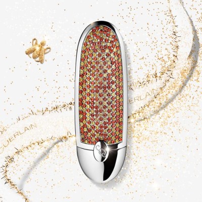 2 - Guerlain Rouge G Double mirror case, Golden Ruby