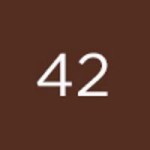 2 - Diego dalla Palma Semipermanent eyeliner, 42 Real Brown