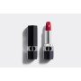 1 - Dior Rouge Satin 743 Rouge Zinnia 3.5g