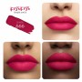 2 - Guerlain KissKiss Tender Matte n°666 Lucky Pink