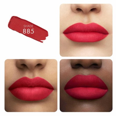 2 - Guerlain KissKiss Tender Matte n°885 Gentle Coral